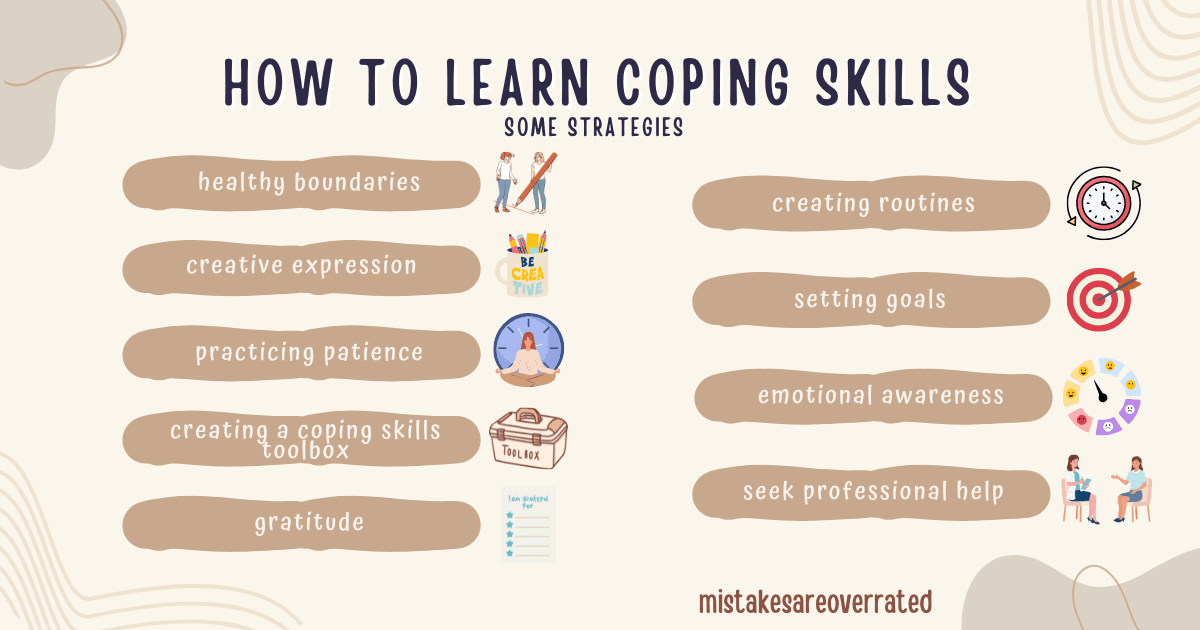 how to develop coping skills – healing from trauma